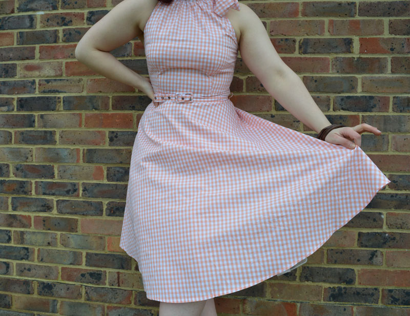 Peachy Keen [Voodoo Vixen Chelsea Dress] Miss Amy May