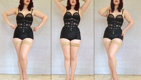 Orchard Corset CS-201 Mesh Waspie Corset