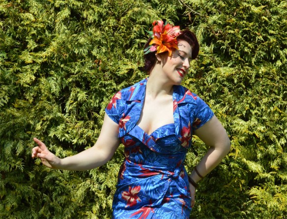 Pinup Girl Clothing Malibu Tiki dress