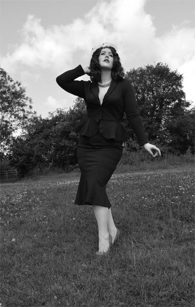 Black Diva Suit Heart of Haute