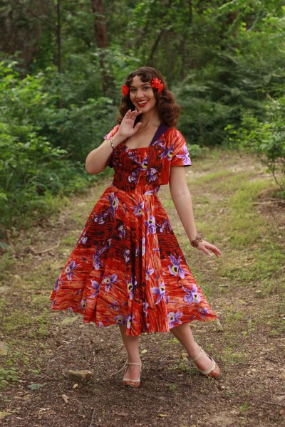 Sarah Forshaw Hawaiian Hideaway Pinup Girl Clothing