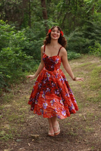Sarah Forshaw Hawaiian Hideaway Pinup Girl Clothing