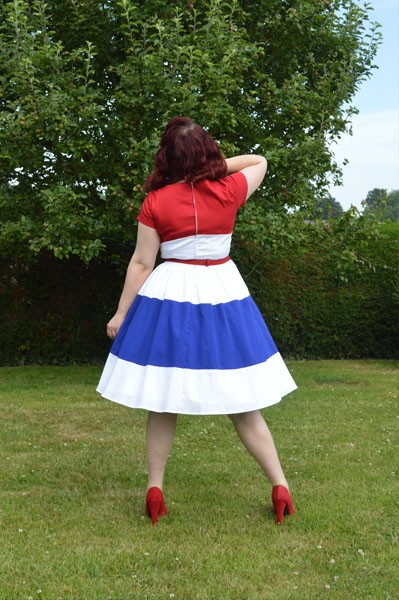 Pinup Girl Clothing Amanda Dress Junebugs & Georgia Peaches