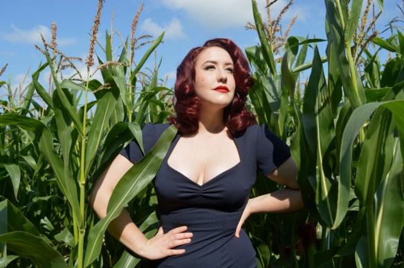 Goldie's Clothing Navy Lauren dress