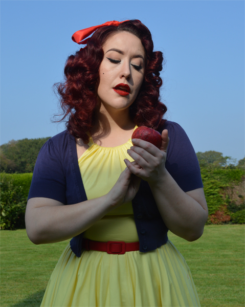 Pinup Vintage Snow White Easy Halloween costume fancy dress