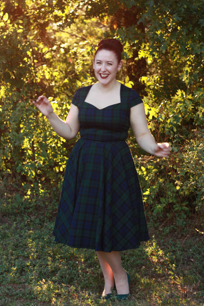 Hell Bunny AW15 Aberdeen Tartan Dublin dress