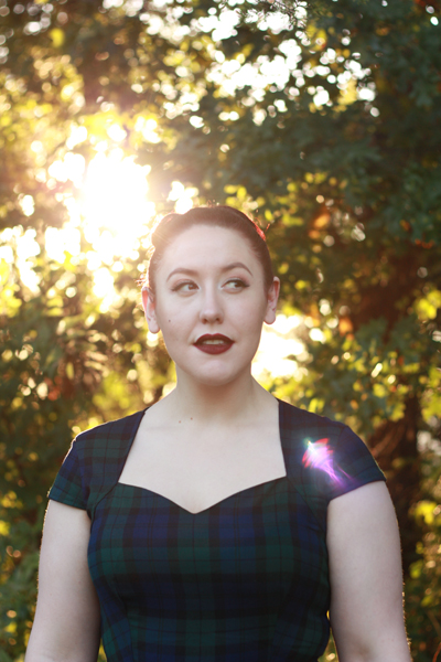 Hell Bunny AW15 Aberdeen Tartan Dublin dress