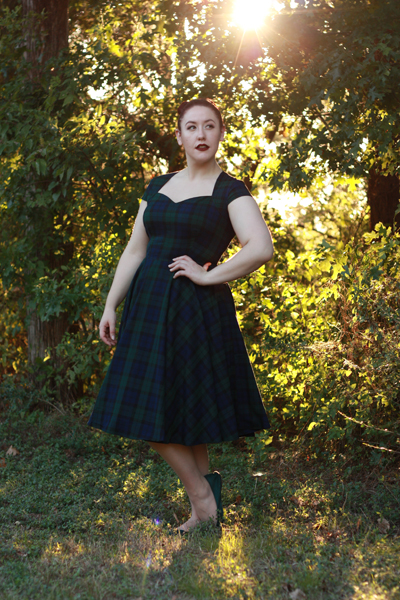 Hell Bunny AW15 Aberdeen Tartan Dublin dress