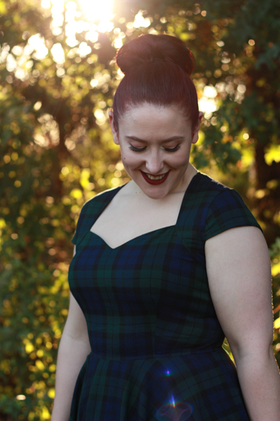 Hell Bunny AW15 Aberdeen Tartan Dublin dress