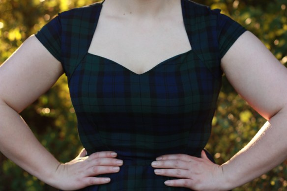 Hell Bunny AW15 Aberdeen Tartan Dublin dress