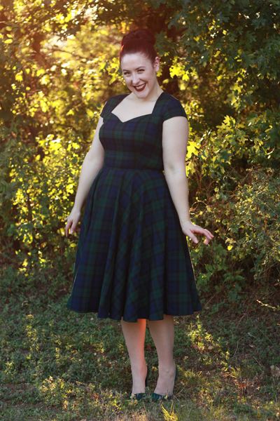 Hell Bunny AW15 Aberdeen Tartan Dublin dress