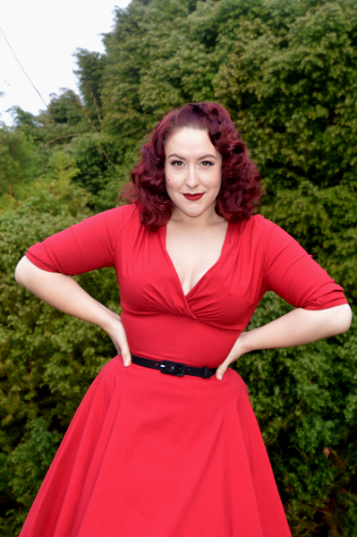 Unique Vintage Delores Dress 