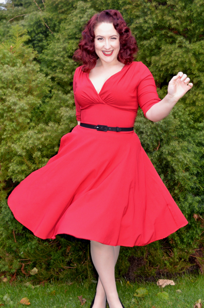 Delores Iconic red Unique Vintage 