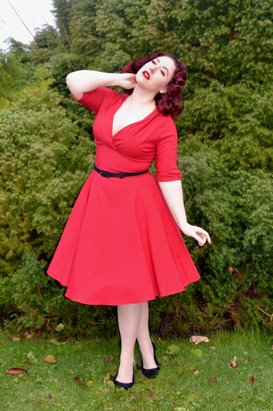 Unique Vintage Delores Dress 