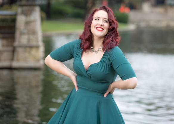 Trixie teal doll dress Collectif 