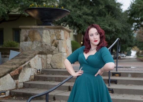 Trixie teal doll dress Collectif 