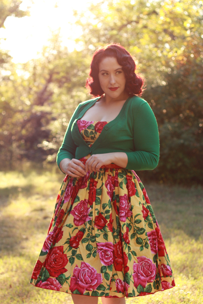 Doll Me Up Darling Tootsie Cardigan sunrise to sunset Dress