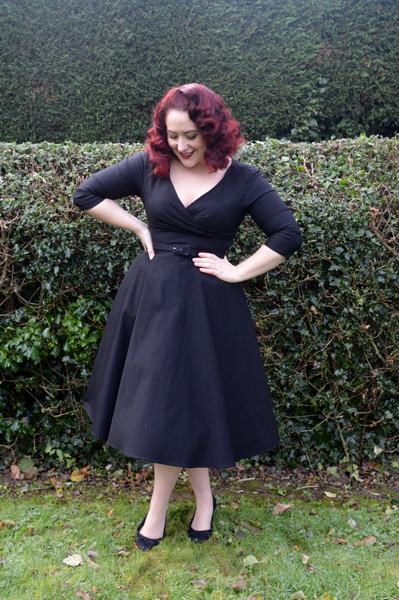 Pinup Girl Clothing Couture Erin Dress Black