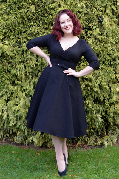 Pinup Girl Clothing Couture Erin Dress Black