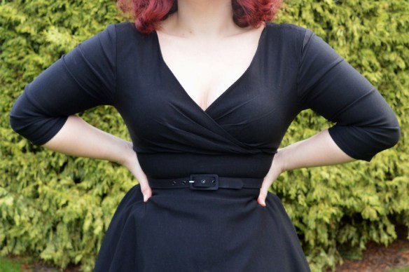 Pinup Girl Clothing Couture Erin Dress Black