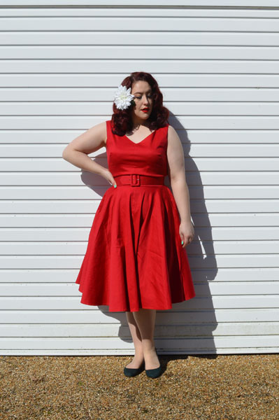 Red HavanaDress by Pinup Girl Clothing Couture
