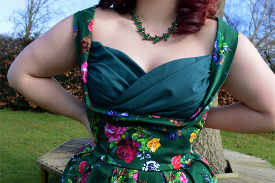 Lady V London Madison Birds of Paradise Dress