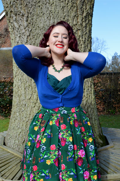 Lady V London Madison Birds of Paradise Dress