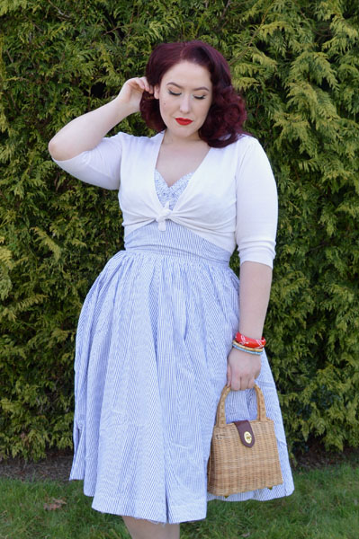 Trashy Diva Apple Tart Seersucker dress