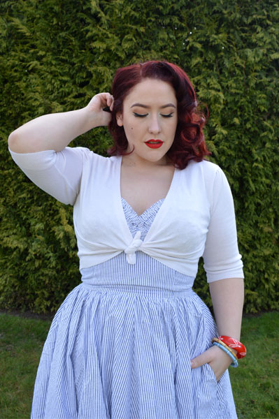 Trashy Diva Apple Tart Seersucker dress