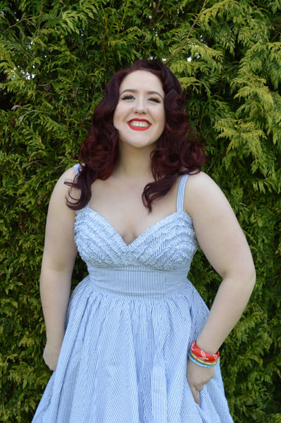 Trashy Diva Apple Tart Seersucker dress