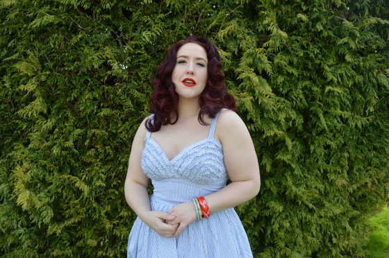 Trashy Diva Apple Tart Seersucker dress