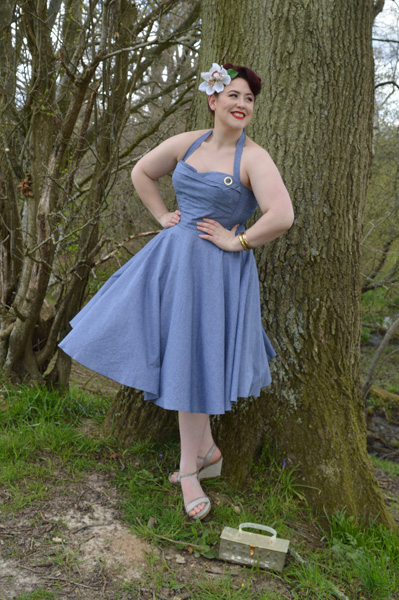 Trashy Diva Trixie chambray dress