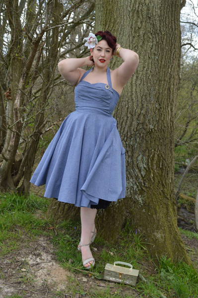 Trashy Diva Trixie chambray dress