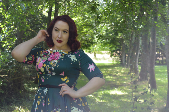 The Pretty Dress Company Forest Seville Hepburn Dress