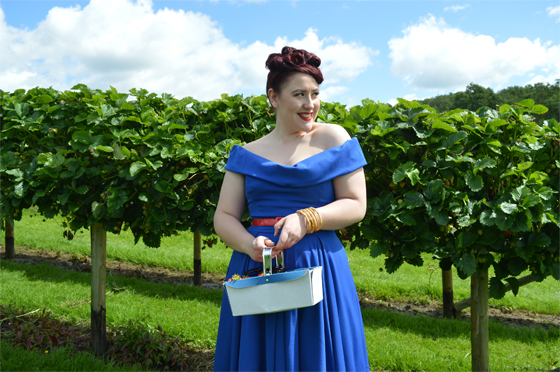 The Pretty Dress Company Cobalt Blue Thea Prom Dress Swing