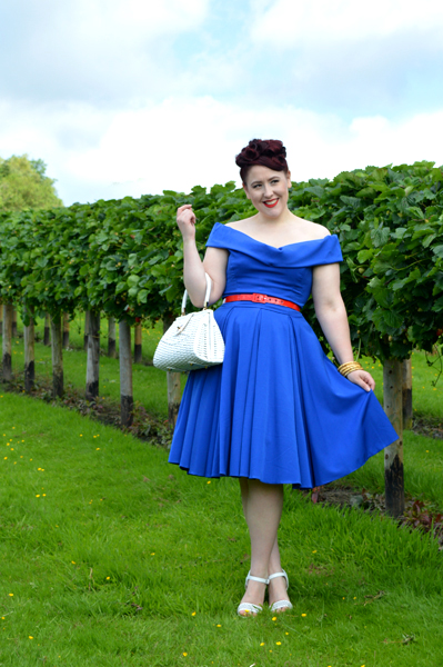 The Pretty Dress Company Cobalt Blue Thea Prom Dress Swing