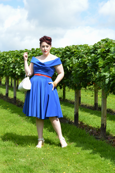 The Pretty Dress Company Thea Prom Dress Cobalt Blue