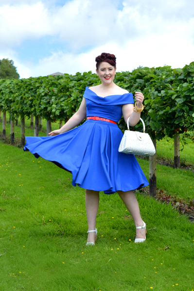 The Pretty Dress Company Cobalt Blue Thea Prom Dress Swing