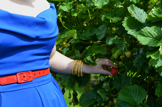 The Pretty Dress Company Cobalt Blue Thea Prom Dress Swing