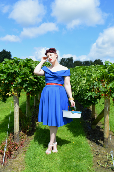 The Pretty Dress Company Cobalt Blue Thea Prom Dress Swing