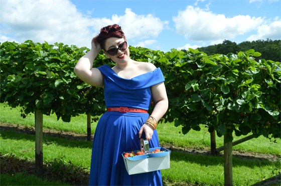 The Pretty Dress Company Cobalt Blue Thea Prom Dress Swing