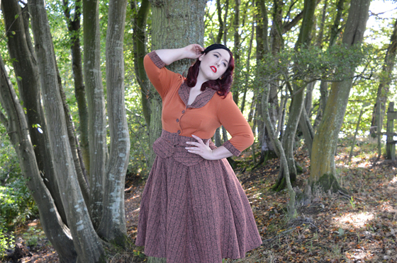 Miss Candyfloss Librarian Collection Chloe-Britt Dress