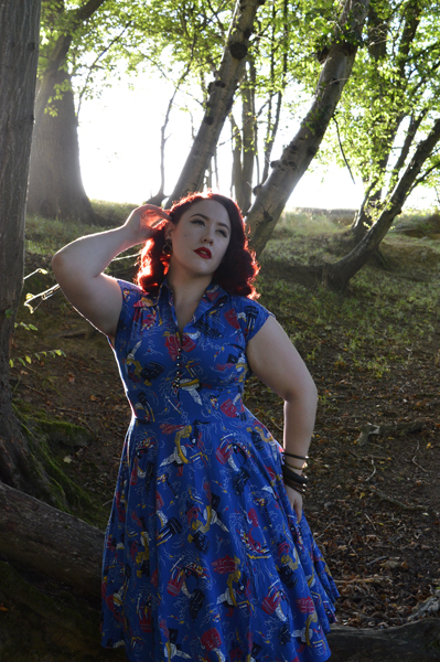 Trashy Diva Venice Nights Circle Day Dress