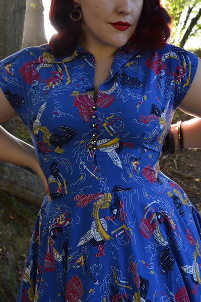 Trashy Diva Venice Nights Circle Day Dress