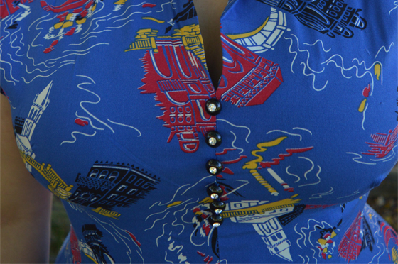 Trashy Diva Venice Nights Circle Day Dress