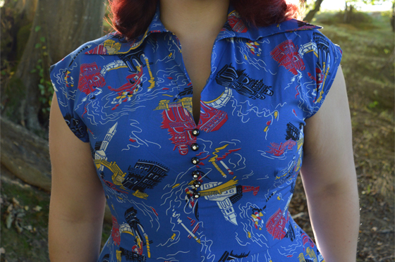 Trashy Diva Venice Nights Circle Day Dress