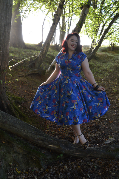 Trashy Diva Venice Nights Circle Day Dress