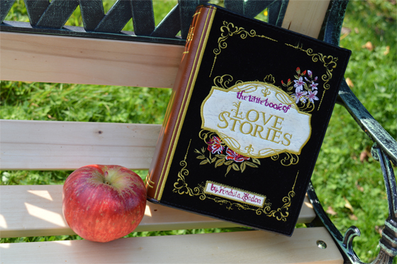 Vendula London Downton Black Book Cover Clutch Bag