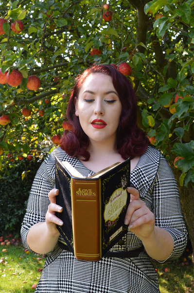 Vendula London Downton Black Book Cover Clutch Bag