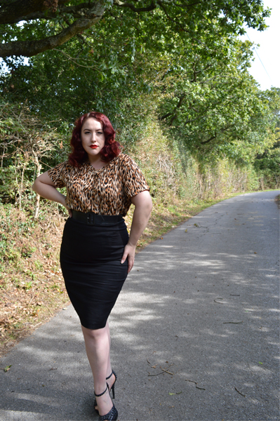 Miss Fortune UK Leopard Print Polly Blouse